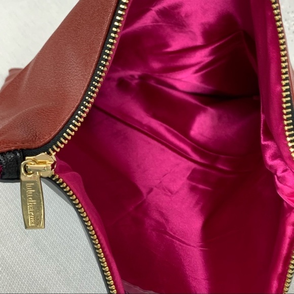 Lulu dharma vegan leather fold over clutch bag - Picture 6 of 8